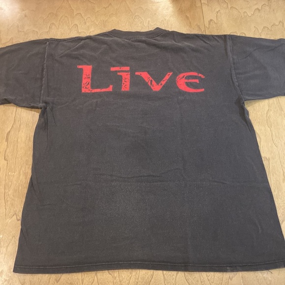 Vintage 90's Live Band T-shirt 1994 Album Throwing Copper - Picture 7 of 9